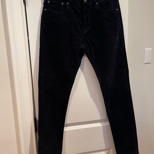 Club Monaco Black Corduroy Men's Pants